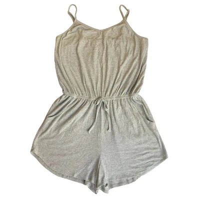 Женская пижама Mossimo Supply Co. S серая клетчатая без рукавов 3 дюйма по внутреннему шву - Изображение 1 из 4