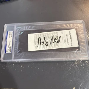 Andy Reid Signed Ticket Authentic Auto PSA/DNA Certified Autograph - Picture 1 of 5