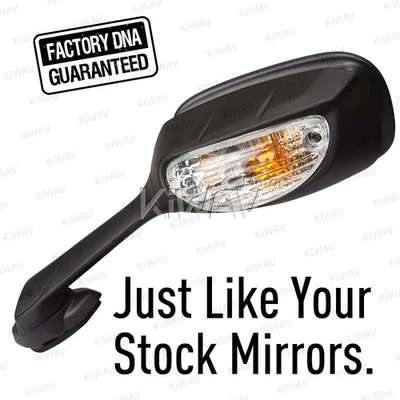 -Repuesto OE Espejo LED Negro se adapta a Suzuki GSX-R1000 '14 MANO IZQUIERDA x1 Foto 1 de 4