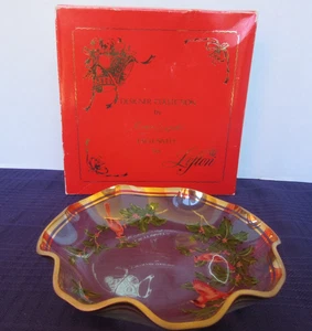 Colección Lefton Designer de Michio Suzuki Cardinal cuenco de 6 pulgadas en original Caja - Imagen 1 de 12