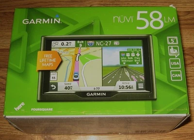 Garmin NUVI 58LM GPS Navigator/Free Lifetime Maps/New In Box/READ DESCRIPTION - Image 1 of 4
