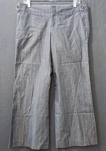 Pantalones al tobillo acampanados informales/oficina de trabajo talla 8 (E15) - Imagen 1 de 10