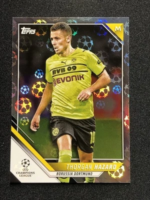 THORGAN HAZARD #27 Starball Foil 🔥 2021-22 Topps UEFA Champions League UCL - Image 1 of 4