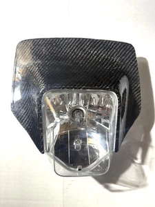 Real Carbon Fiber Husqvarna FE 701 FE TE 250 300 350 450 Headlight Mask - Bild 1 von 6