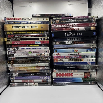 40 Random Assorted DVD/Bluray/Boxset/Tv Shows (MOVIE LOT/BUNDLE) (Some Sealed) - Image 1 of 4