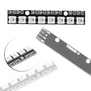 8 canales WS2812 5050 RGB 8 LED barra de luz controlador placa para - Imagen 1 de 7