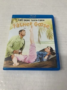 Father Goose Blu ray 1964 Cary Grant Leslie Caron Romantic Comedy-NEAR MINT DISC - Picture 1 of 7