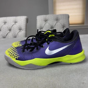 Nike Kobe Venomenon 4 Zoom Glow in the Dark Purple Yellow Volt Men's Size 10 - Picture 1 of 10