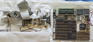 Carte mère Soyo SY-25J,486,CPU AMD DX4-100mhz,EDO socket3 - Photo 1/13