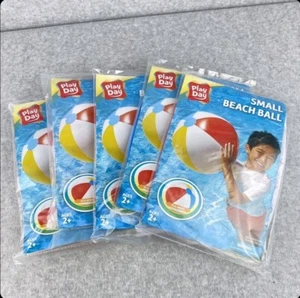 Lot Of 2 โ๏ธ Inflatable Beach Balls Pool Play Water Toys ๐ #NIP - Picture 1 of 7
