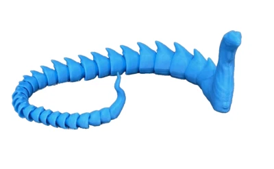3D Printed Dragon/Lock Ness Monster Articulating Toy - Image 1 of 4