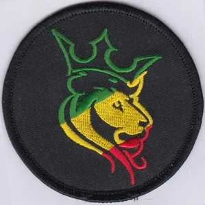 50 Pcs RASTA BOB Lion Embroidered Patches 3" Diameter iron-on - Picture 1 of 1