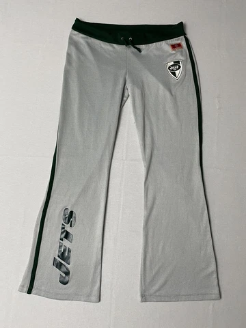 VTG New York Jets NFL Originals  Men’s Warm Up Pants Made In USA Size Large Cover