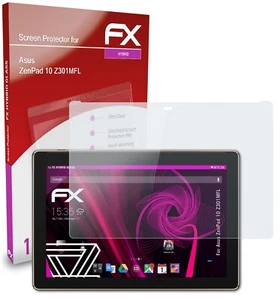 atFoliX Glass Protector for Asus ZenPad 10 Z301MFL 9H Hybrid-Glass - Picture 1 of 5