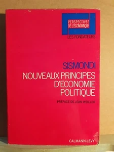 Nouveaux principes d'economie politique - sismondi - calmann-levy 1971 - Picture 1 of 1