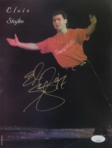 Elvis Stojko Autographed 8x10 Magazine Photo Olympic Canada Figure Skating JSA - Picture 1 of 3