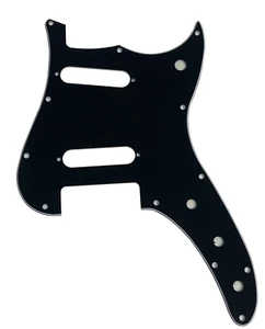 Golpeador de guitarra estilo SS 3 capas negro para Fit Fender Duo-Sonic Offset - Imagen 1 de 4