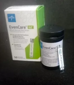 One Bottle 50 Strisce Reattive per Glucosio EvenCare G2 Scade 18/03/2026 - Foto 1 di 5