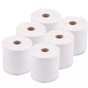 6 rollos etiquetas térmicas directas de dirección de envío 250/rollo para persiana enrollable Zebra de 4" x 6" - Imagen 1 de 6