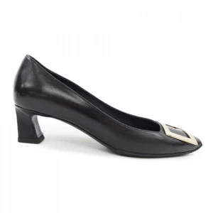 Roger Vivier Gr. 37 Damen Leder Pumps in Schwarz - Bild 1 von 6