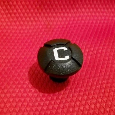 1965-1971 NORS Dodge Fargo MoPar Truck Choke Knob - BLACK Textured - Image 1 of 4