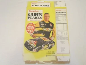 Empty Cereal Box 1998 KOUNTRY FRESH Corn Flakes 18 oz MARK MARTIN [Z201b10] - Picture 1 of 2