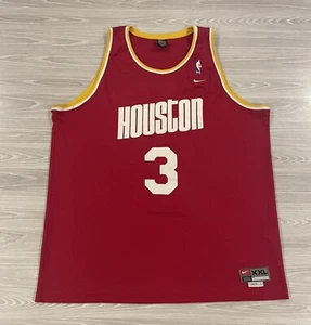 Vintage Nike Steve Francis #3 Houston Rockets Jersey Swingman Men’s Size 2XL - Picture 1 of 6
