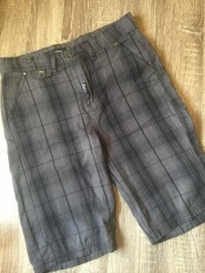 Lrg Kids Wear Soft Shorts Size Youth 20 Black and Grey Bin 13 - Picture 1 of 4