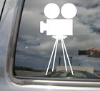 Vintage Movie Camera - Film Car Laptop Bumper Window Vinyl Decal Sticker 10285