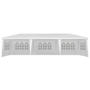 Tienda de campaña 10'x30' toldo fiesta boda exterior gazebo pabellón evento con 5 paredes laterales - Imagen 1 de 11
