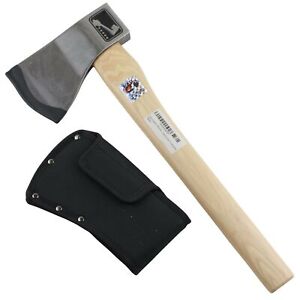 World Axe Throwing League Ace of Spades Throwing Ace Hatchet Hickory 17" Overall