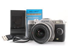 [Top MINT] Pentax Q7 Silver Digital SLR Camera Body + 5-15mm 02 STANDARD Lens