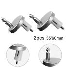 Practical and Durable Stainless Steel Hinge Bolts for Toilet Lids 2 Pack
