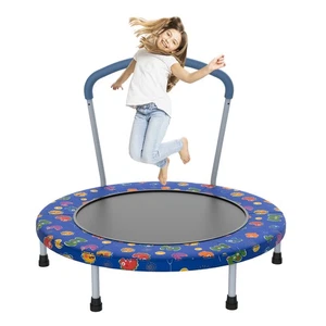 Mini Trampolín para Niños de 1 a 6 Años Interior Exterior Trampolín con Mango Divertido para Niños - Imagen 1 de 45