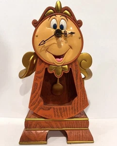 Disney Sammlerstück Cogsworth Pendeluhr - Figur Die Schöne und das Biest G/C - Bild 1 von 7