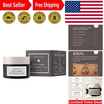 Luxurious Hydrating Moisturizer with Plant Ceramides, Anti-Aging Formula, 1.7 oz - Image 1 of 4