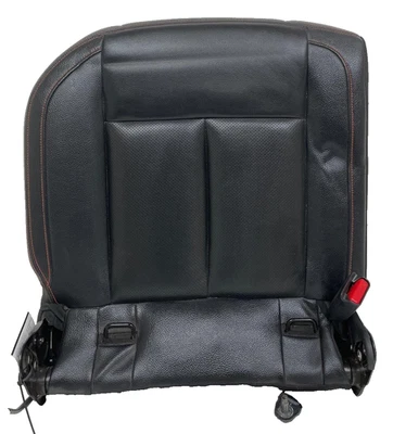 2018-2025 NISSAN TITAN REAR LEFT LOWER SEAT BOTTOM CUSHION BLACK W RED STITCHING - Image 1 of 4