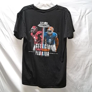 2018 Georgia Florida College Football Jacksonville Graphic T-shirt  Unisex XL - Picture 1 of 9