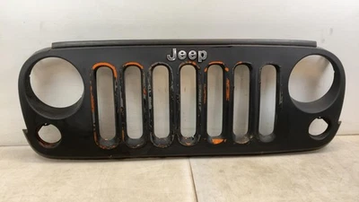 吉普 JK 牧马人原始设备制造商库存工厂格栅黑色 2007 - 2018 071381 — 第 1/4 张图片