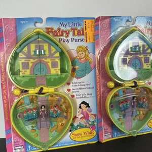 My Little Fairytales Play Purse Polly Mini Vintage MOC Sealed Show White Pocket - Picture 1 of 8