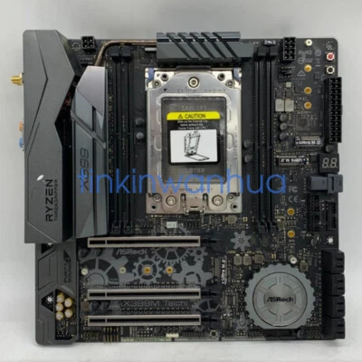 FOR ASRock X399M Taichi Motherboard Socket TR4 DDR4 100% Test Work - Image 1 of 3