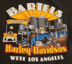 RARE VINTAGE 80s HollyWood 3d emblem harley davidson bartels screaming hog XXL - Picture 1 of 12