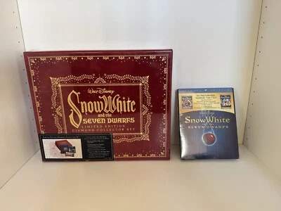 SNOW WHITE AND THE SEVEN DWARFS Blu-ray 3-Disc Collector's Edition Steelbook Set - Image 1 of 4