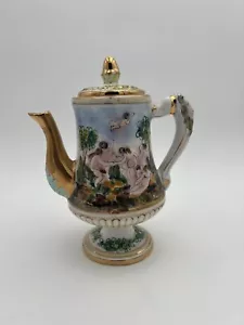 Vintage Capodimonte Italy Teekanne - Bild 1 von 16