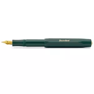 Kaweco Pen Germany, pluma estilográfica, pluma estilográfica, deporte clásico en verde - Imagen 1 de 1