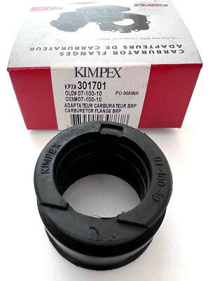 SKI-DOO Everest Safari MOTO-SKI Futura 500 CARB INTAKE MANIFOLD BOOT 07-100-10 - Image 1 of 3