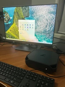 HP Z2 G4 Mini Workstation i5-8500 3.0GHz 256GB SSD 8GB RAM Win11 Pro HDMI mouse - Picture 1 of 16