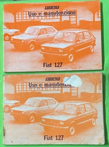 FIAT 127 Anno 1981 Libretto Uso e Manutenzione ORIGINALE - Foto 1 di 1