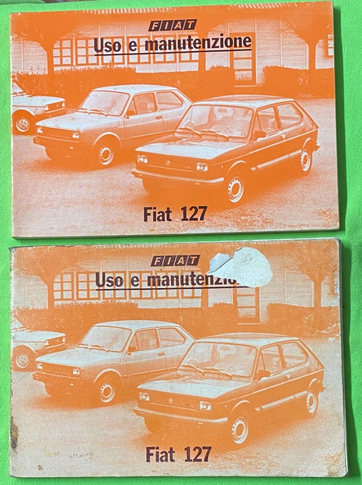 FIAT 127  Anno 1981  Libretto Uso e Manutenzione ORIGINALE - Immagine 1 di 1