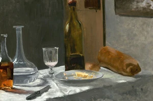 Still Life with Bottles (1863) by Claude Monet -17" x 22" Fine Art Print - 00972 - Picture 1 of 1